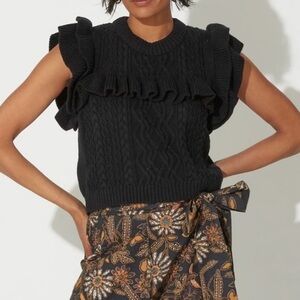 Cleobella Zofia Knit Sweater Top Size S $188 MSRP
